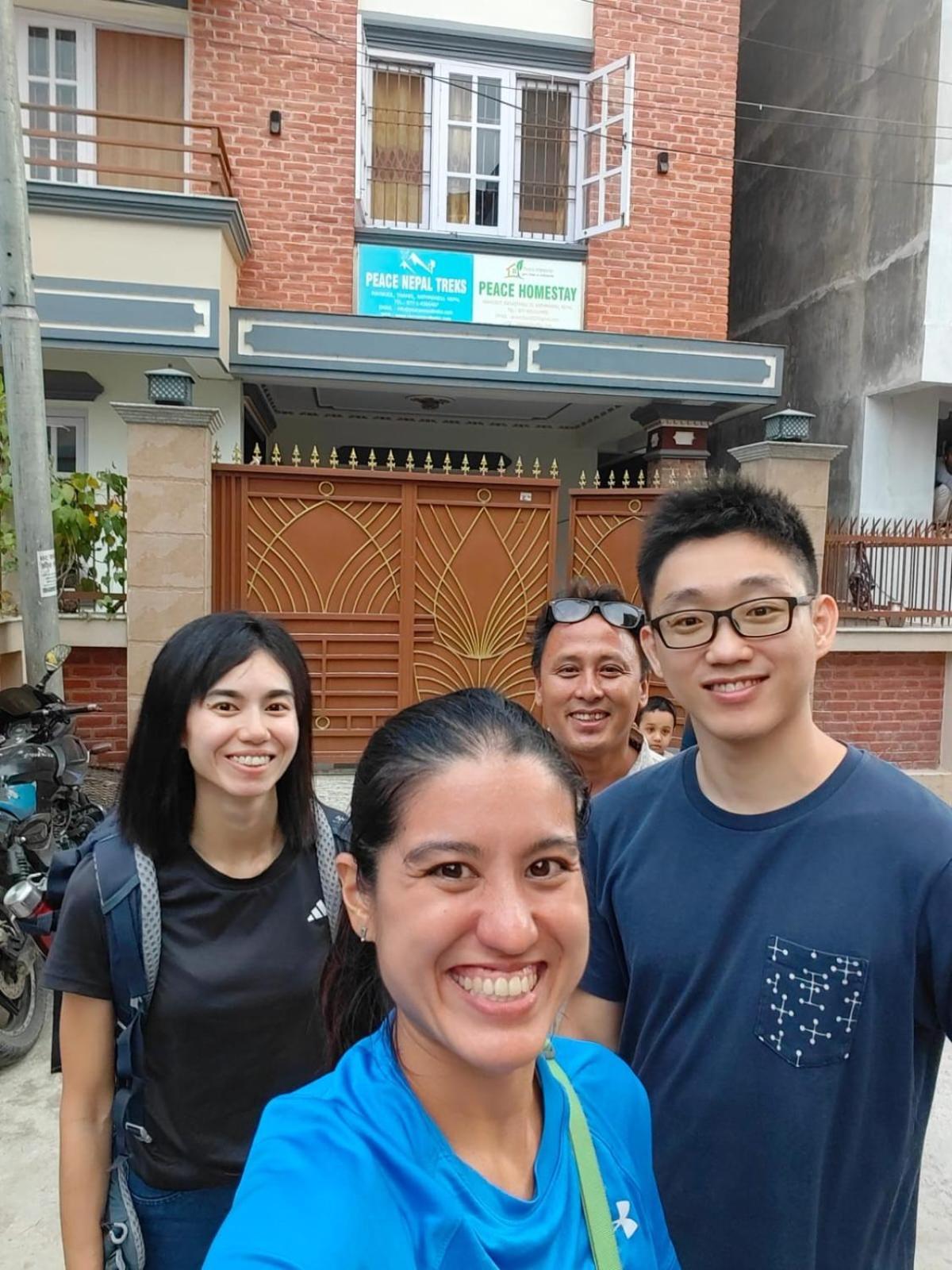 Peace Homestay Kathmandu Buitenkant foto