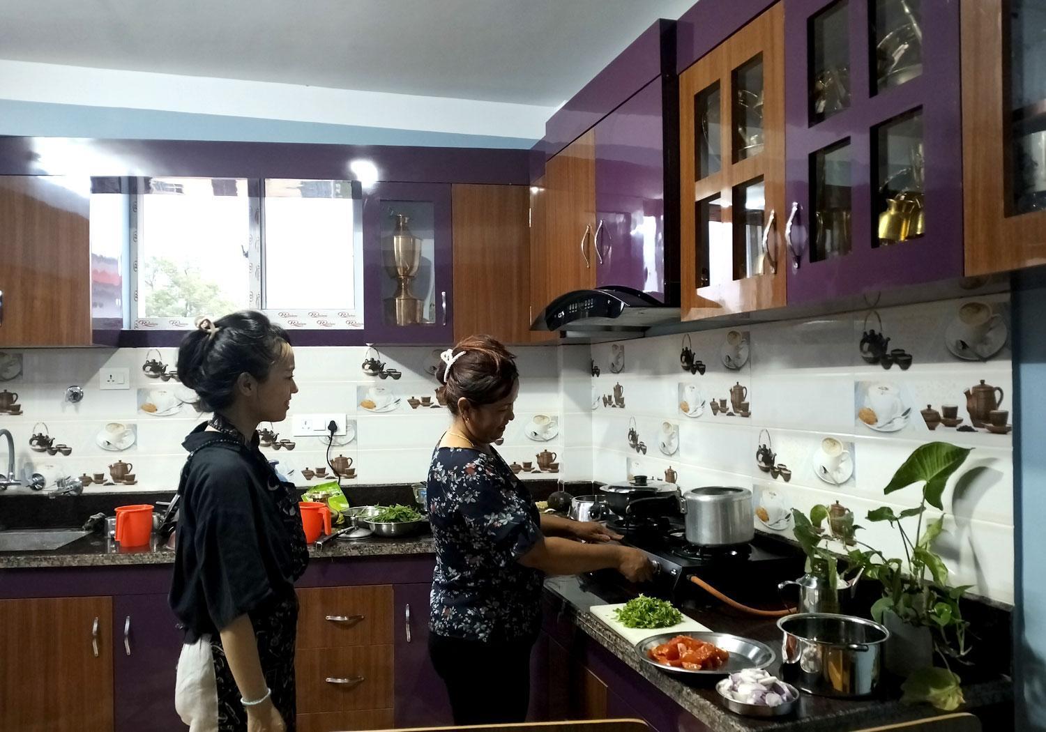 Peace Homestay Kathmandu Buitenkant foto